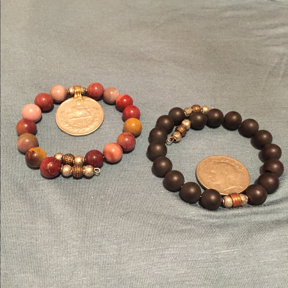 2/$22 beaded bracelets